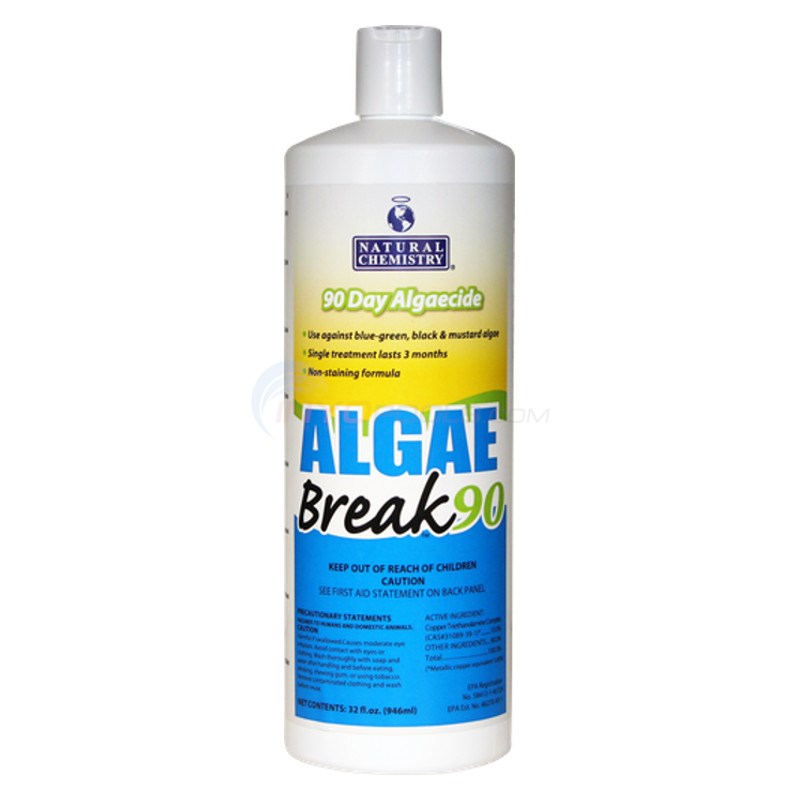 Natural Chemistry Algae Break 90 Algaecide 32 fl-oz | NC07600