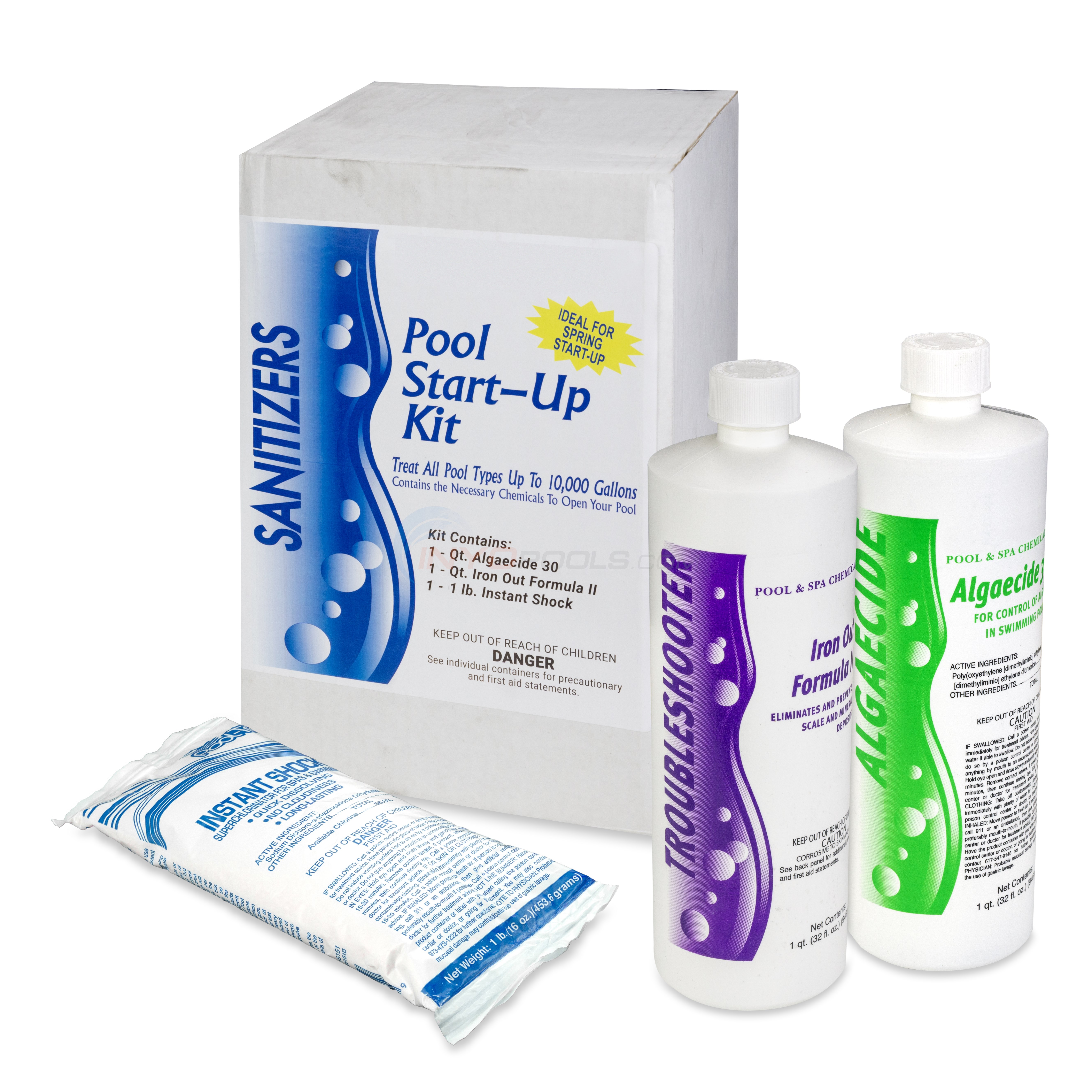 10,000 Gallon Pool Chemical StartUp Kit OMG36910