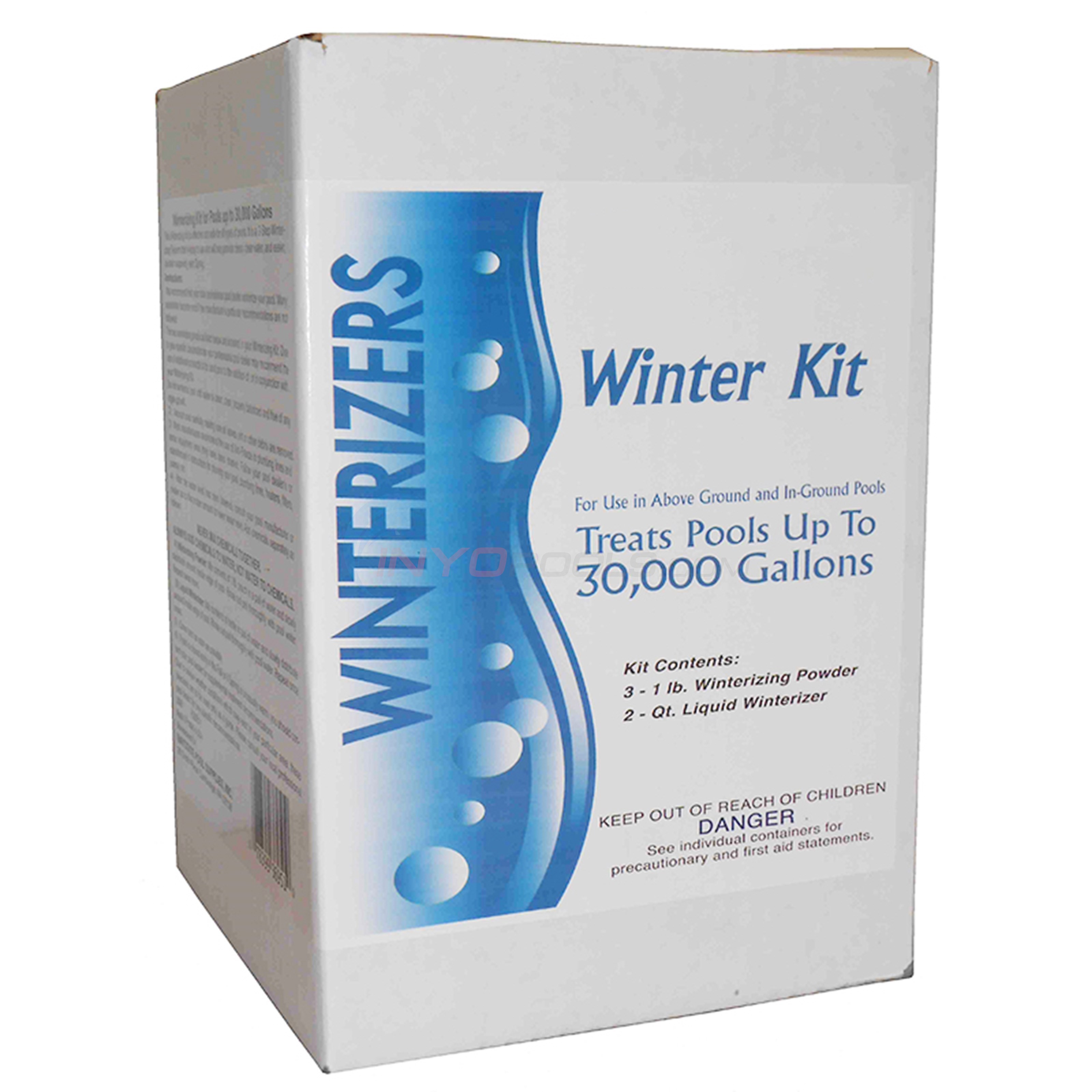 Pureline Winter Pool Cover Kit for 20' x 40' Rect Inground Pool - 8 Year - IGWINKIT20408
