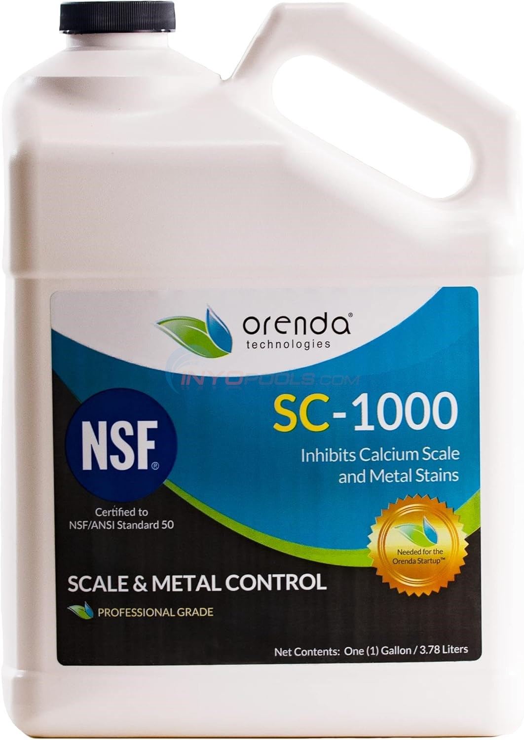 Orenda SC-1000 Scale & Metal Control, 1 gal Bottle | ORE-50-104