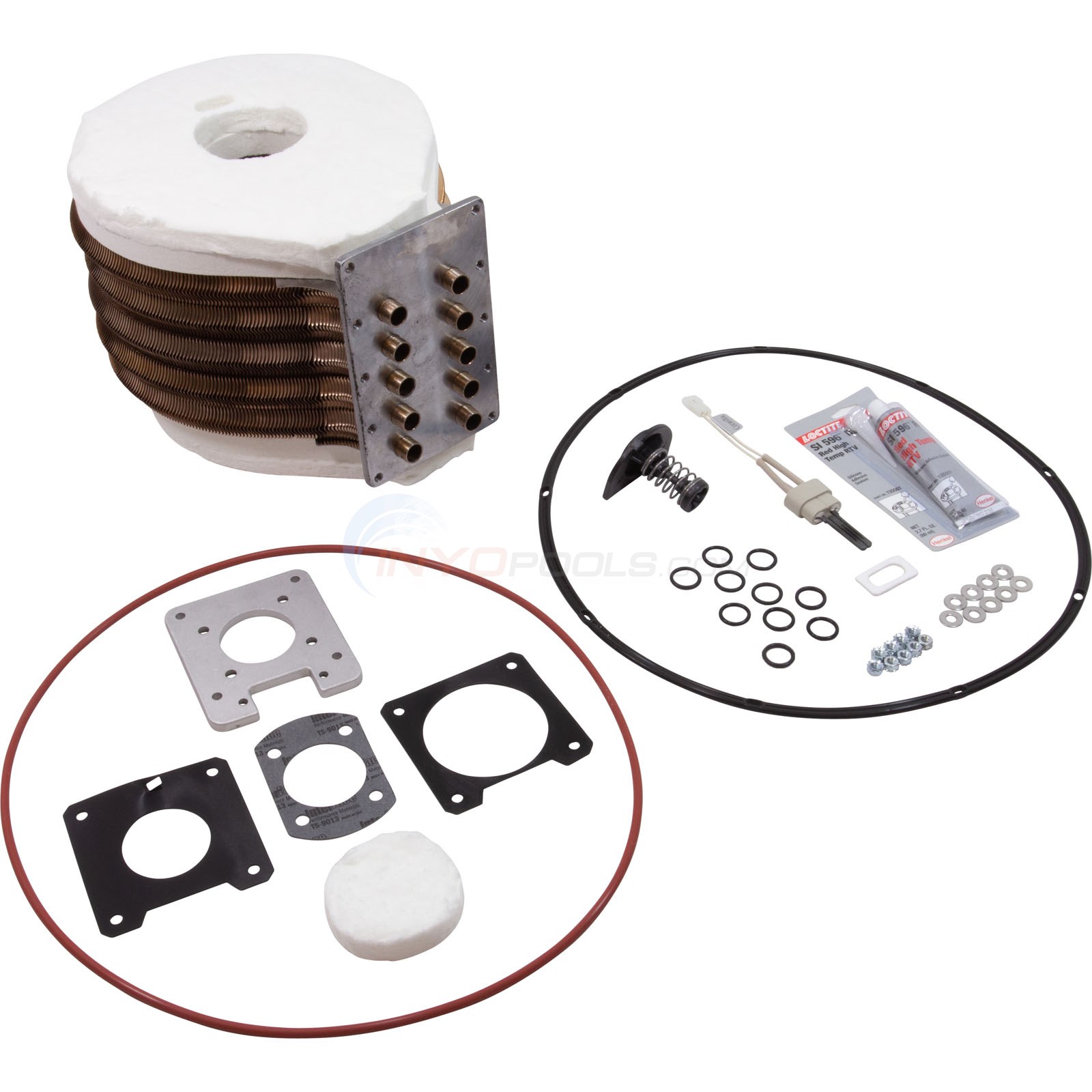 TUBE SHEET COIL ASSY KIT 333 HD AFTER 1-12-09