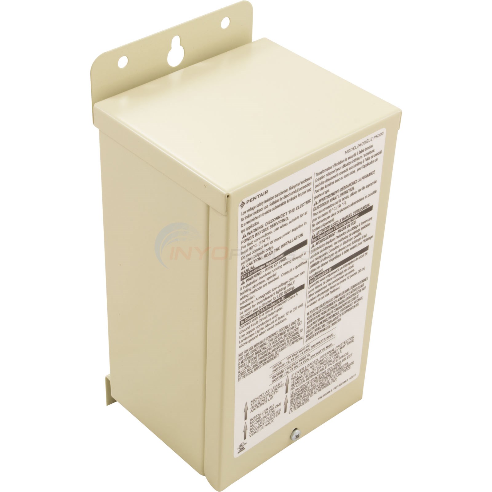 Pentair Landscape and Pool Transformer 12-14V- 300W - 619963