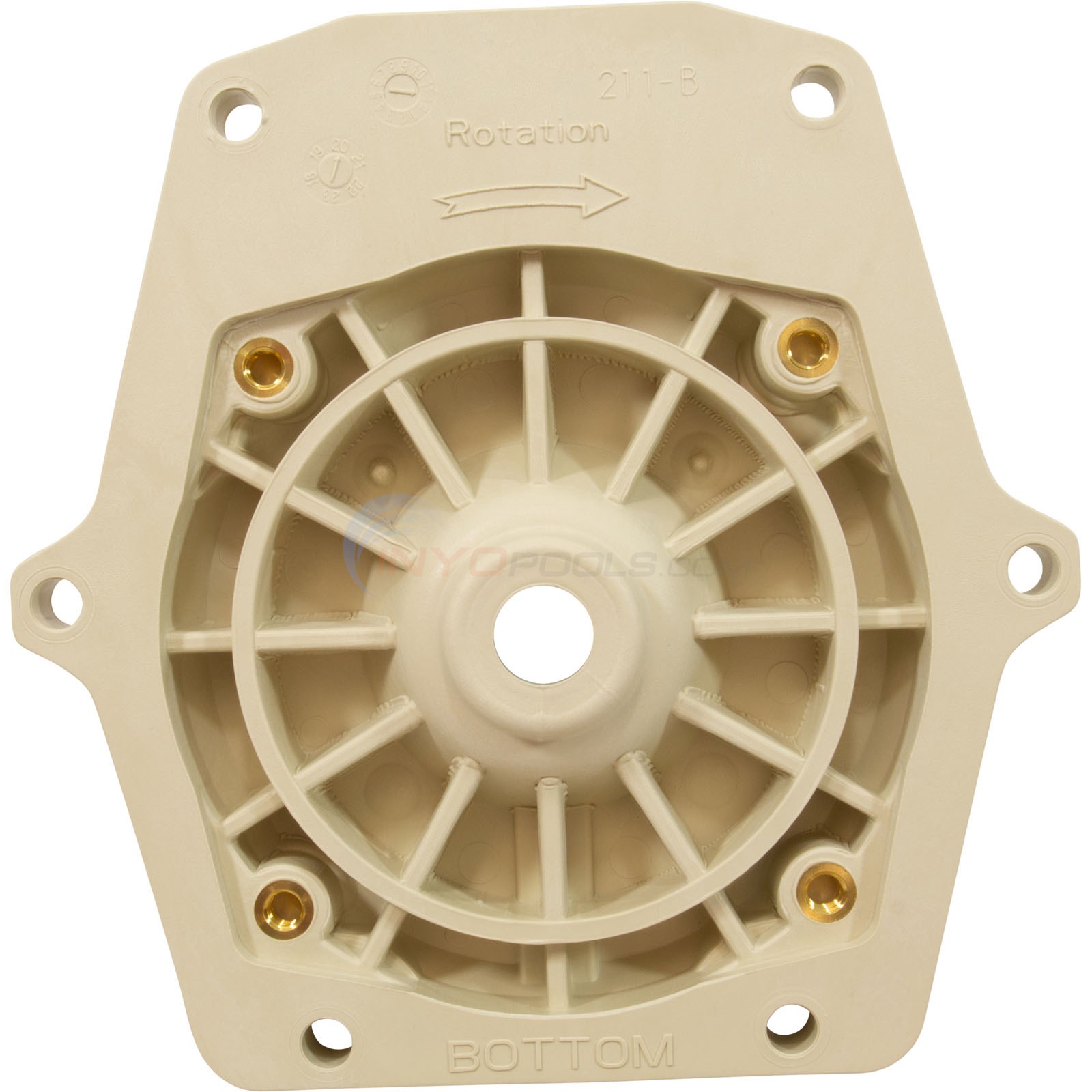 Seal Plate Compatible with Pentair WF series WhisperFlo Pumps - 074564