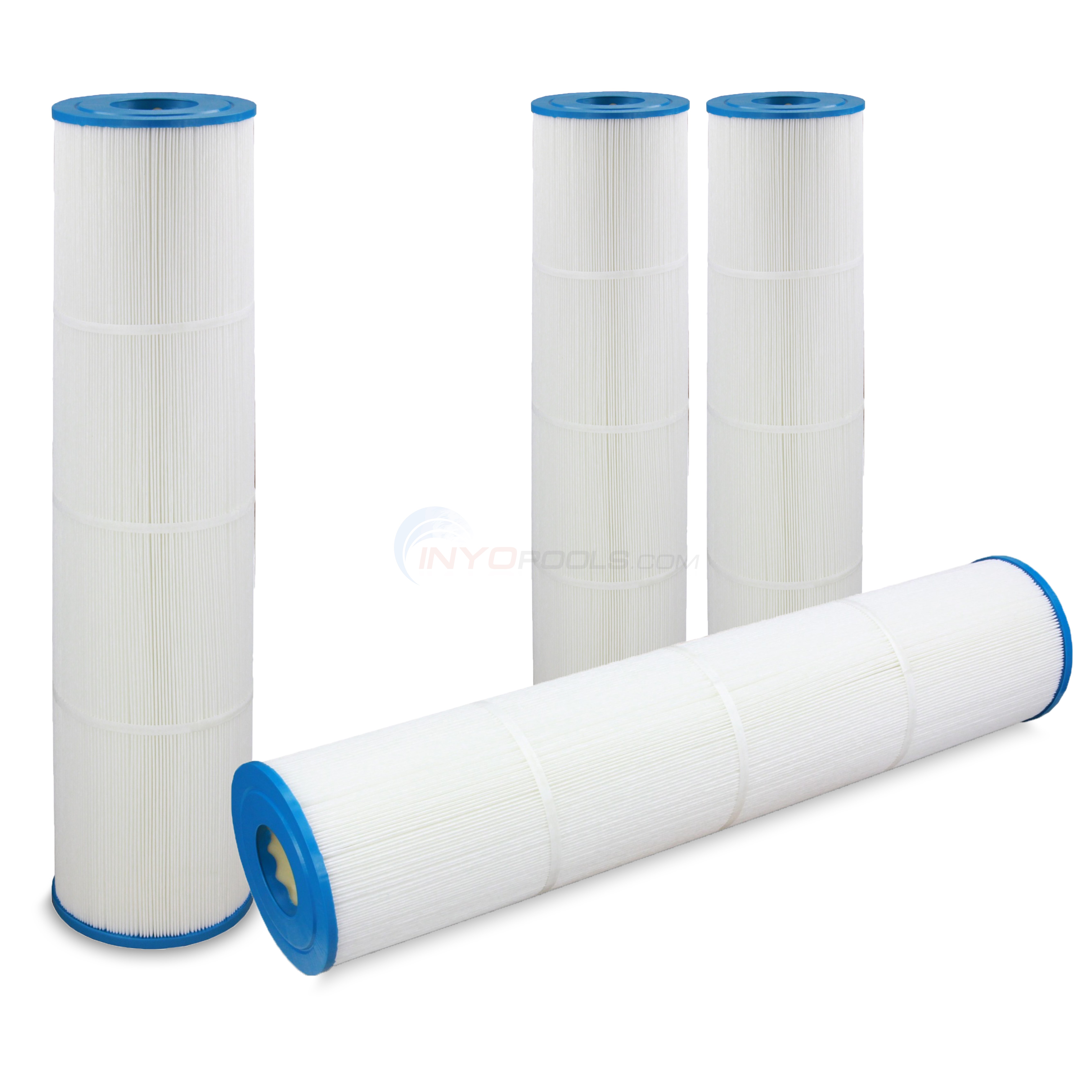 Pureline 125 Sq. Ft. Replacement Cartridge Compatible with Hayward® CX1260RE (4-Pack)