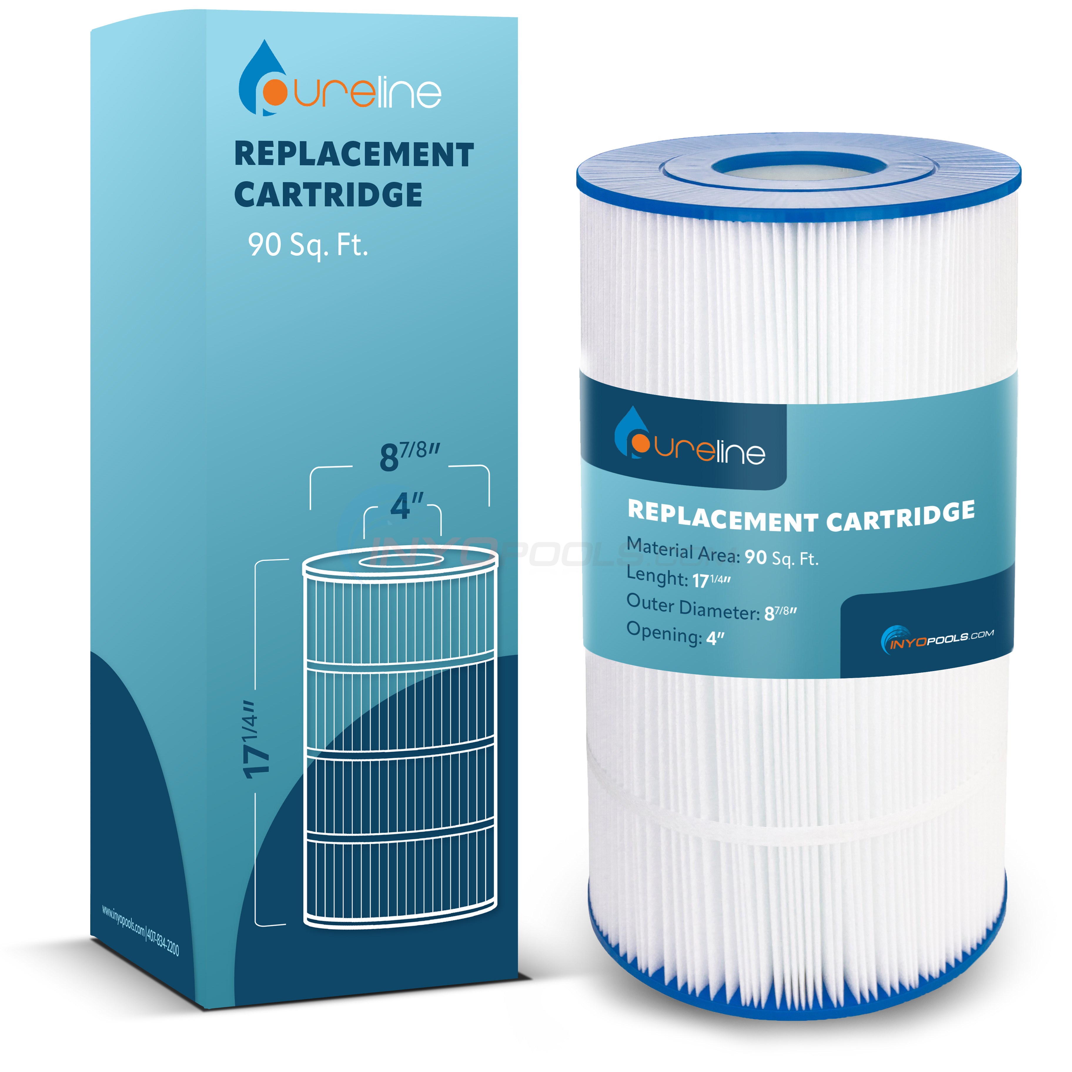Pureline C900 Replacement Cartridge Compatible with Hayward