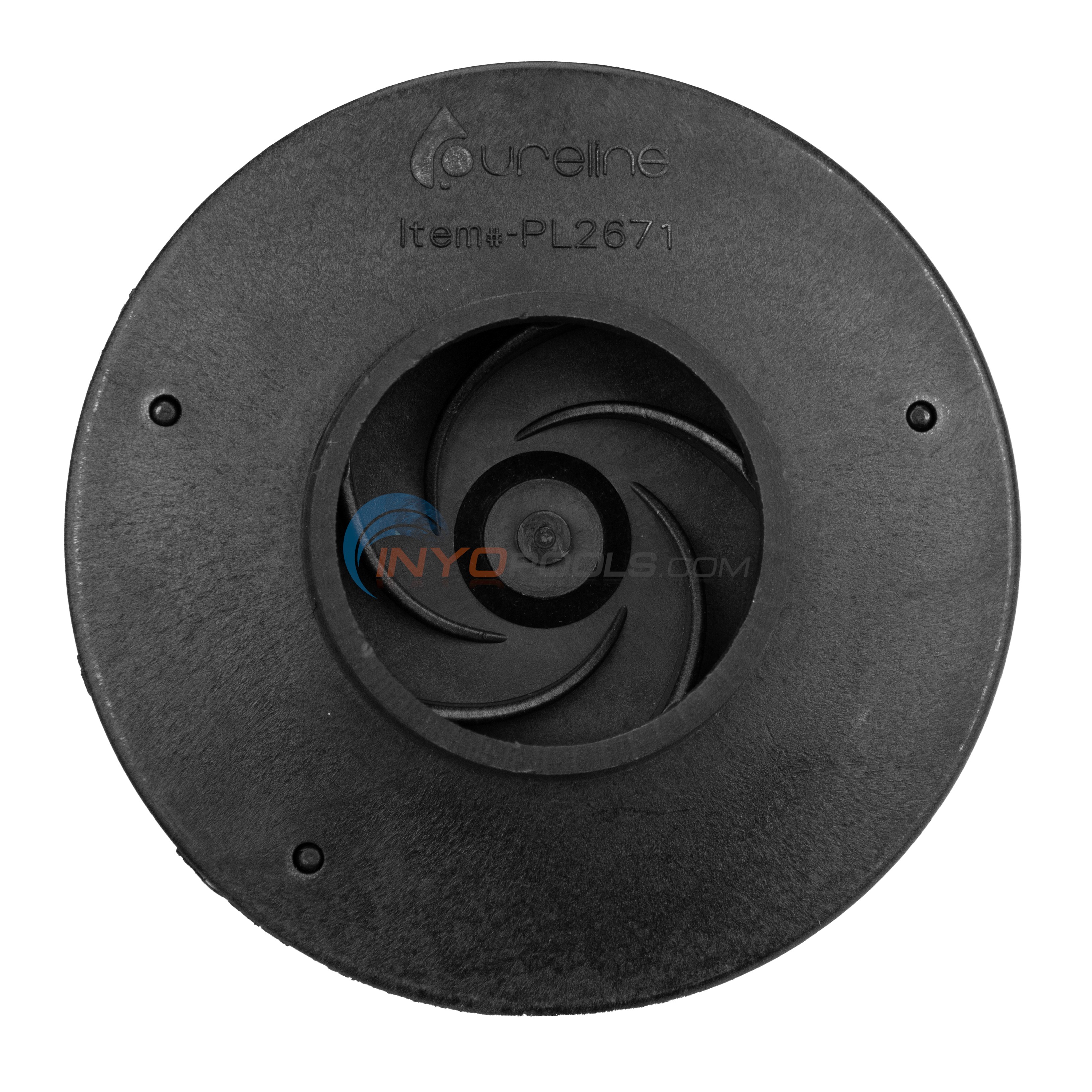 SPX2607C 1.0 Impeller for Hayward Super Pump, MaxFlo | By Pureline | PL2671