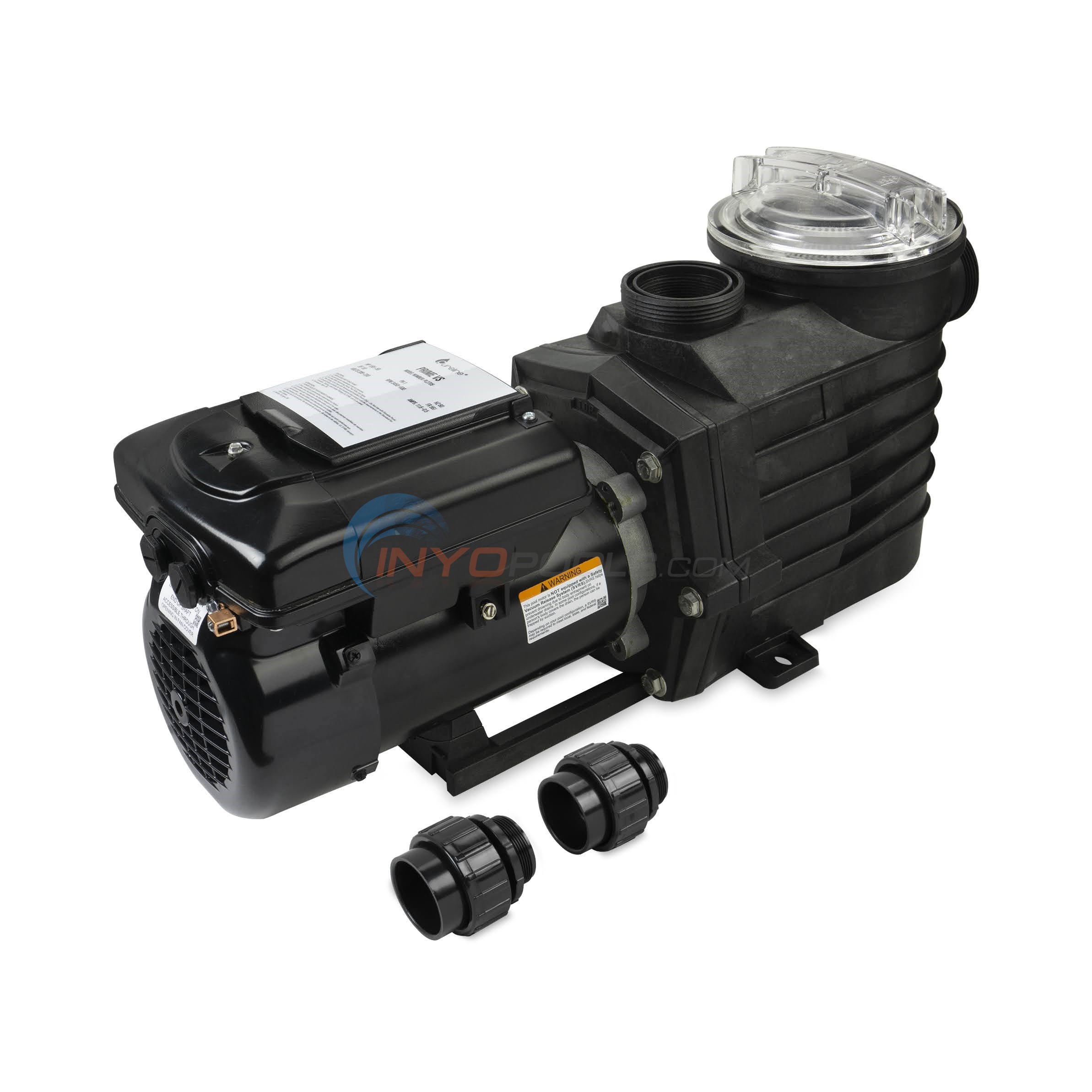 Pureline 1.65 HP Prime VS Pump, Inground Pool, Variable Speed, 230 Volt - PL2705