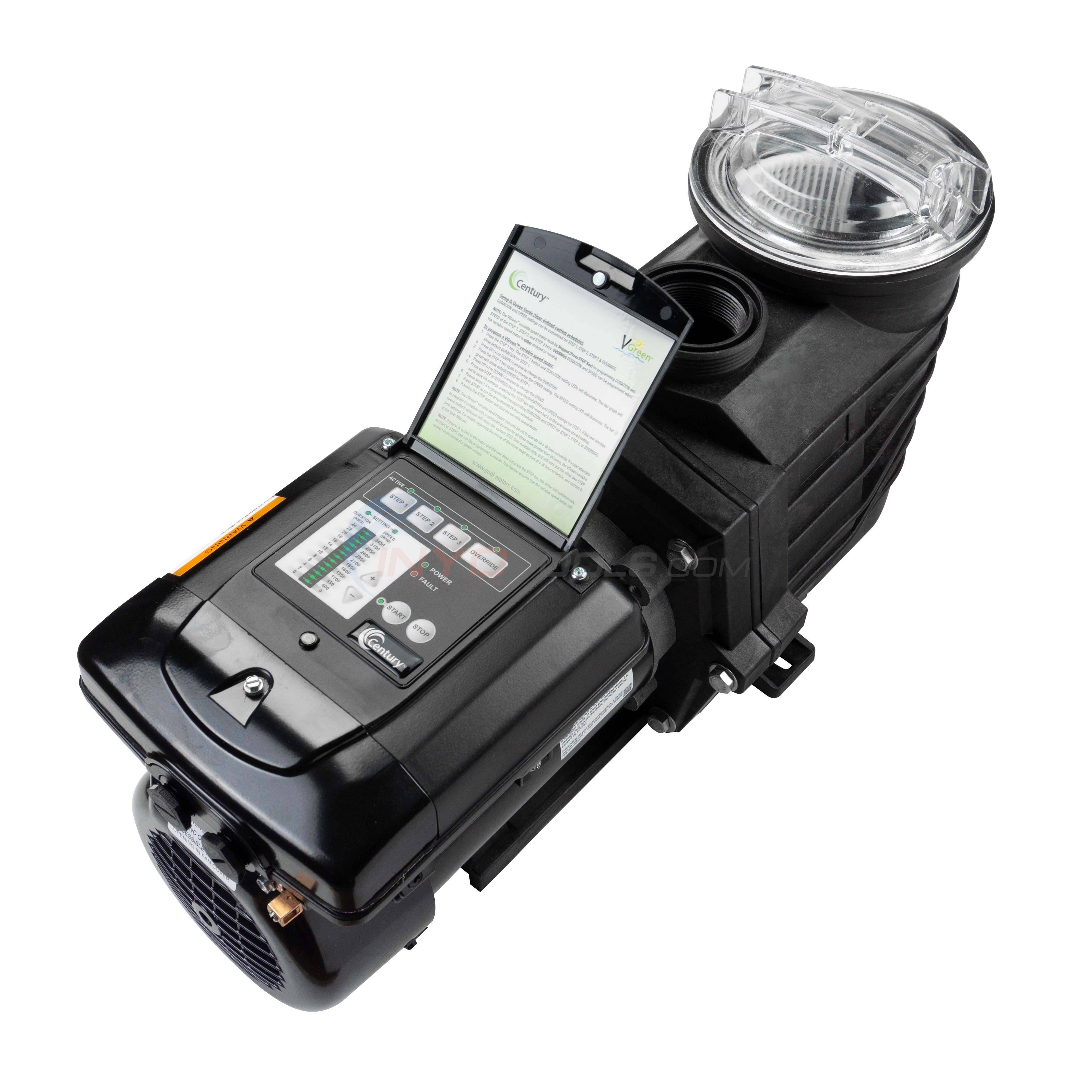Pureline 1.65 HP Prime VS Pump, Inground Pool, Variable Speed, 230 Volt - PL2705