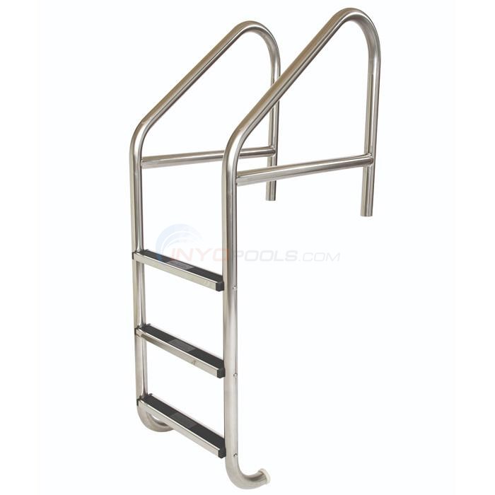 4 STEP 30" CROSS BRACE IG LADDER .065" TUBE STAINLESS STEPS SR SMITH