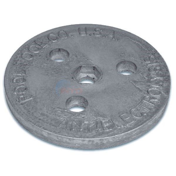 Pool Tool Zinc Anode Skimmer Basket Weight, Antielectrolysis 104A