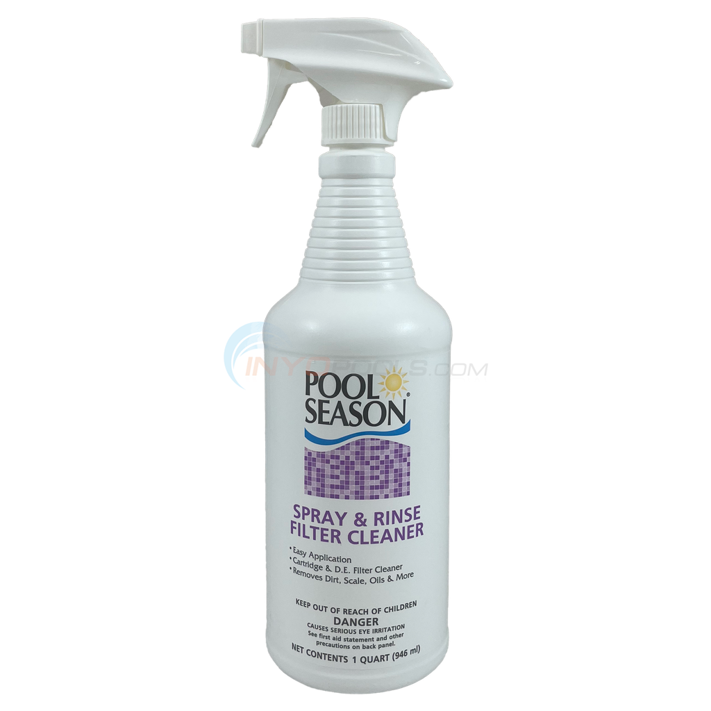 Pool Season Spray & Rinse Filter Cleaner