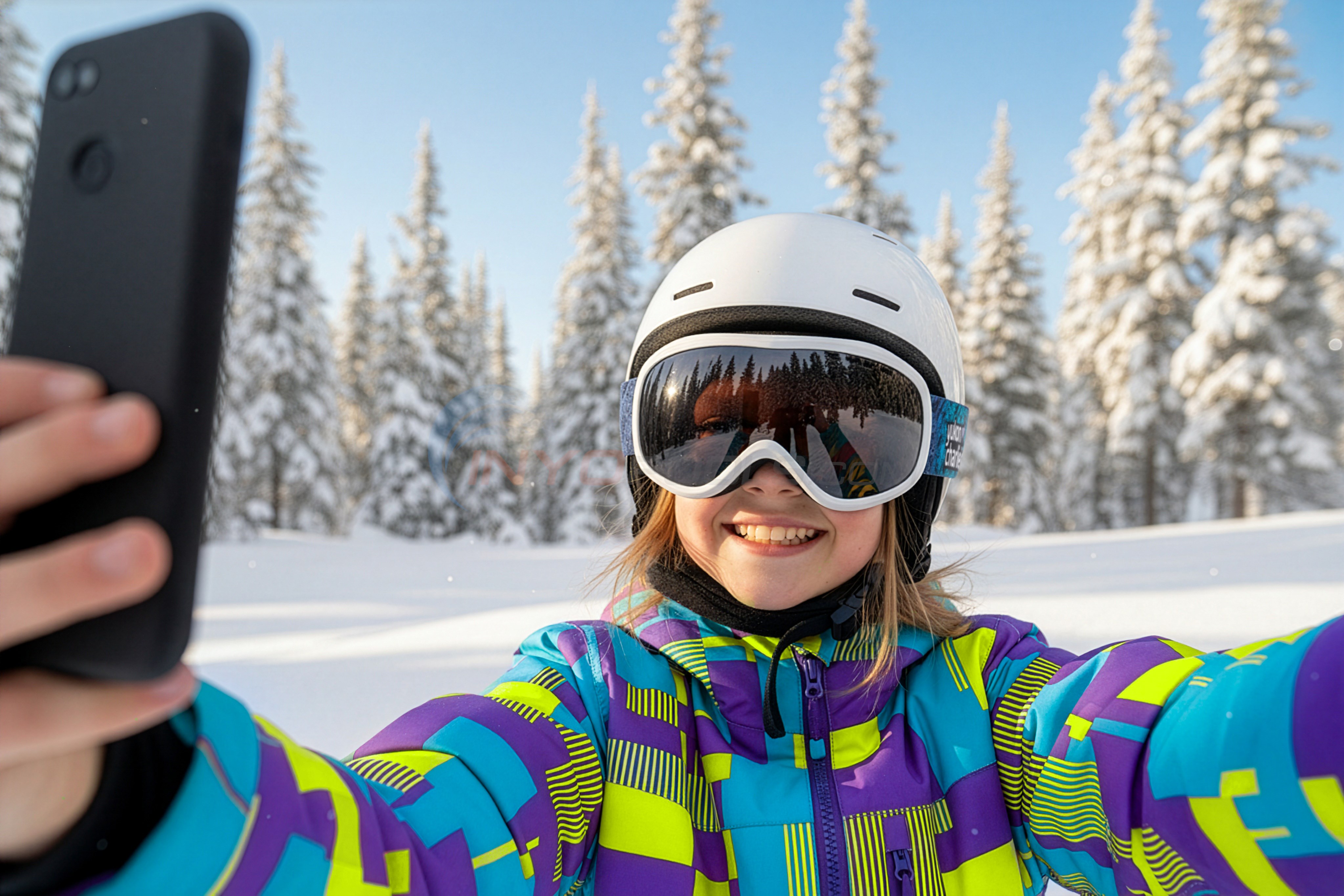 Airhead Powderhound Snow Goggles | Youth | Glacier Topo - INYOPools.com