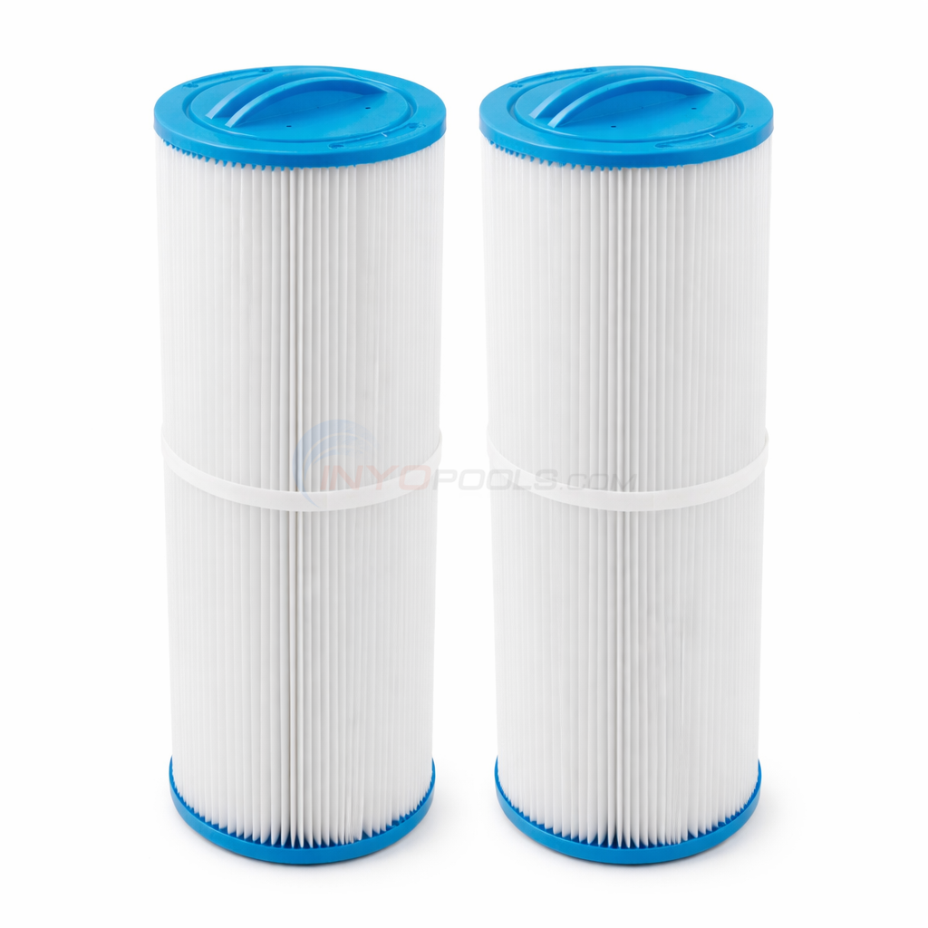 Pureline (2-Pack) 50 Sq Ft Spa Filter- Threaded, Fits Waterway Teleweir, Replaces PWW50L, 4CH-949, FC-0172, Malaka 200702 | PL0212