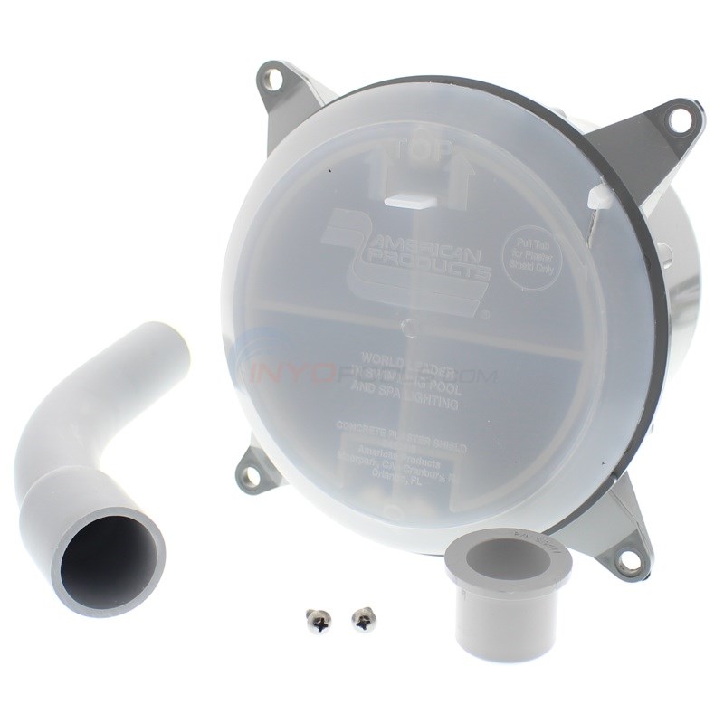 Pentair Small Plastic Niche, 1" Top Hub, Concrete - 79206600