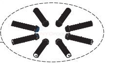 Jandy Laterals Kit, 6 Inch, 8/PK, SFSM60 - R0882300