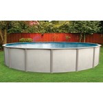 Wilbar 27' x  52" Round Above Ground Pool by Reprieve, Skimmer ONLY Included, No Liner