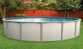 Reprieve 15' Round 52" Steel Above Ground Pool (Skimmer Included)