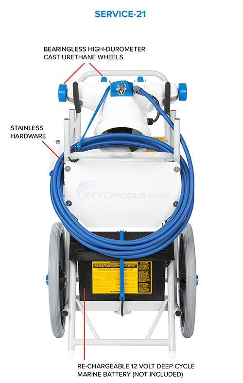 HammerHead Service21 Pool Cleaner with 60' Cord SERVICE2160