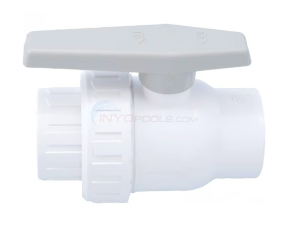 Custom Molded Products Ball Valve 2 Inch Slip w/ Unions - 25802-210-800