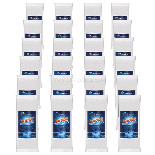 24-Pack Pool Shock Power Blast (68% Cal Hypo) 24x1 Lb Bag