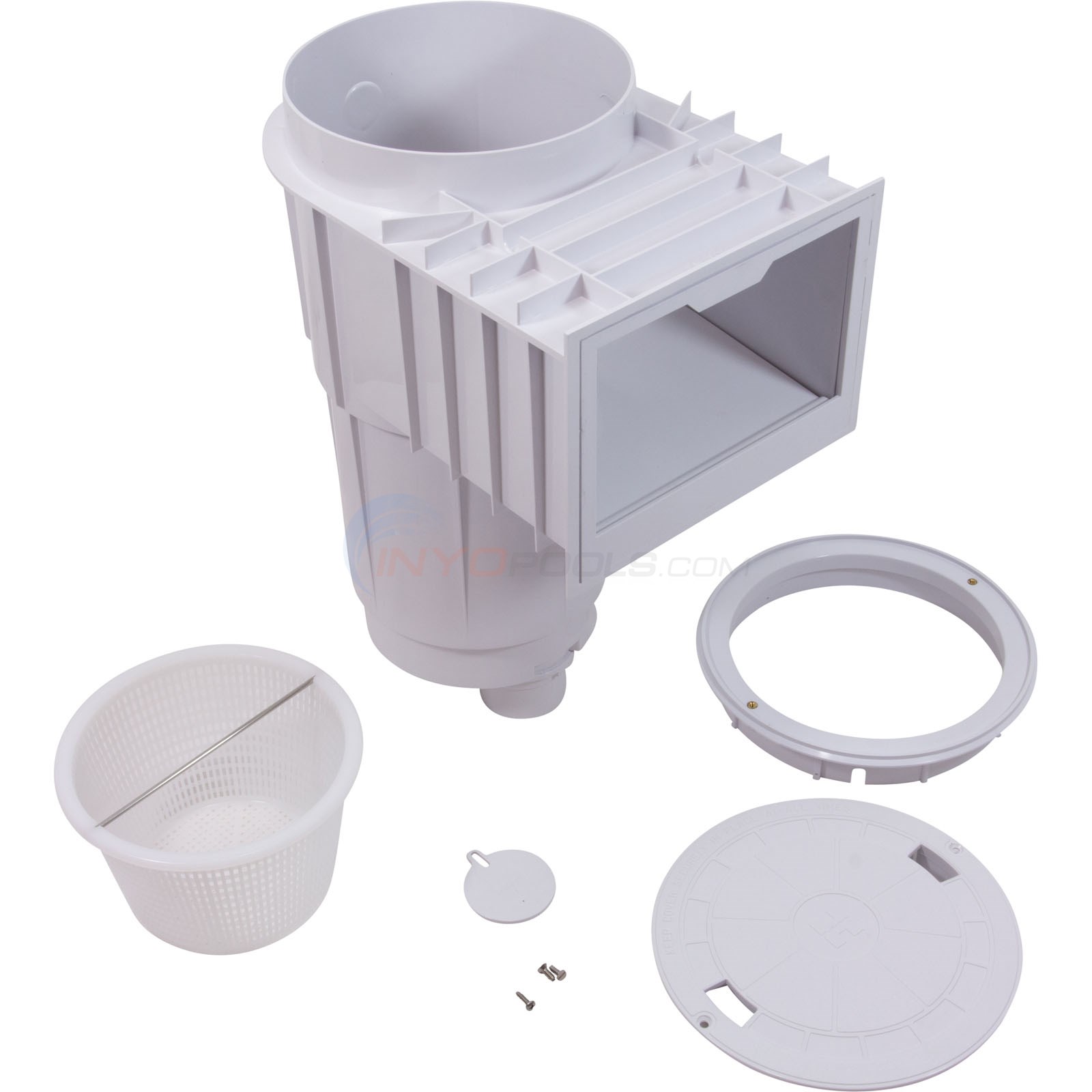 Hayward SkimMaster Skimmer, White, 2", with Overflow or Fill Port