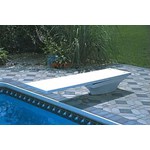 6' Fibre-Dive Board (Pewter Gray w/ Matching Tread)