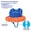Aqua Leisure Deluxe TODDLER Swim Trainer w/ Adjustable Strap - Blue - SSO10165BLZ