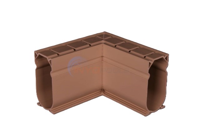 Channel Drain 90 Degree Angle Tan 10-Per Case