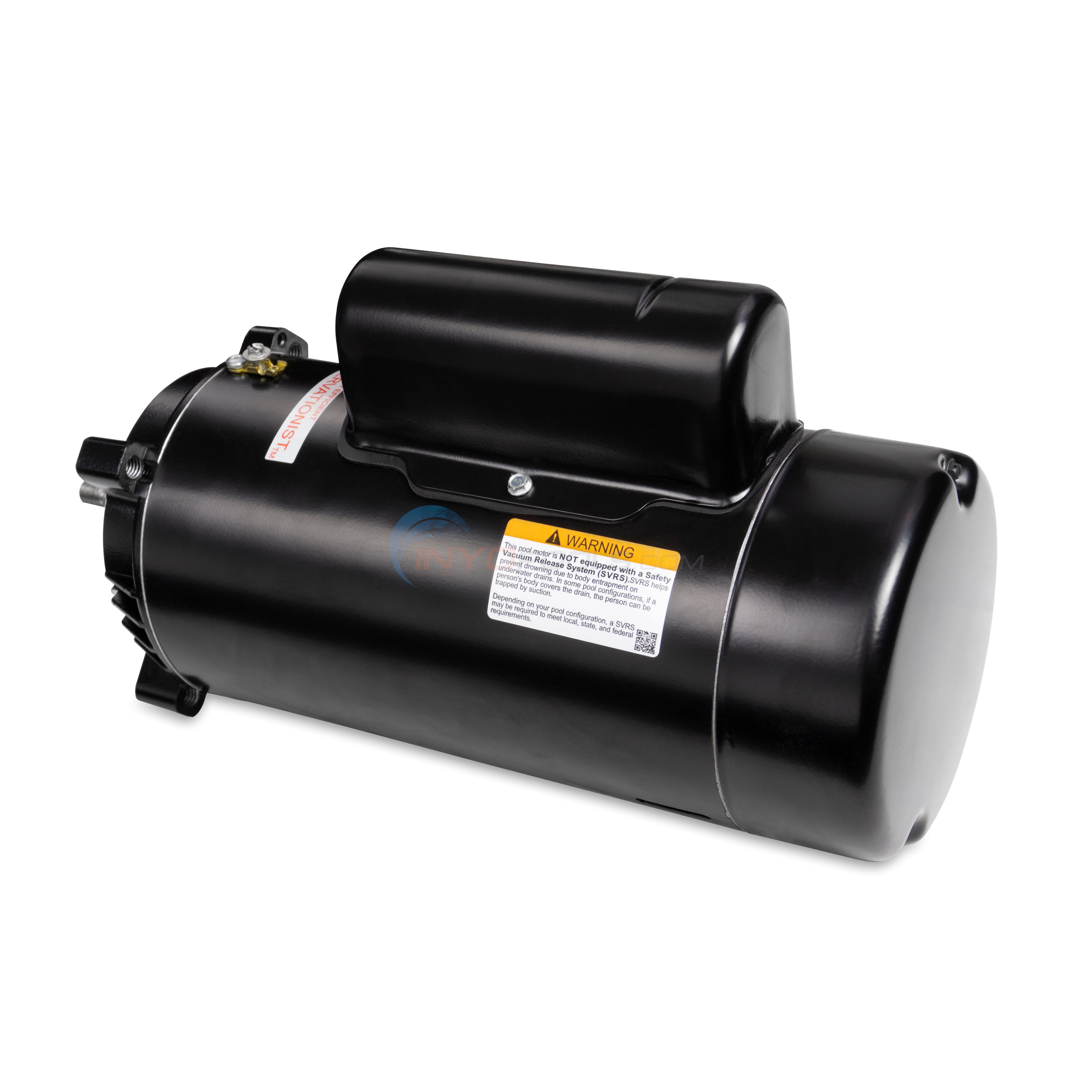 Century 1.0 HP Round Flange 56J Dual Speed Full Rate Motor