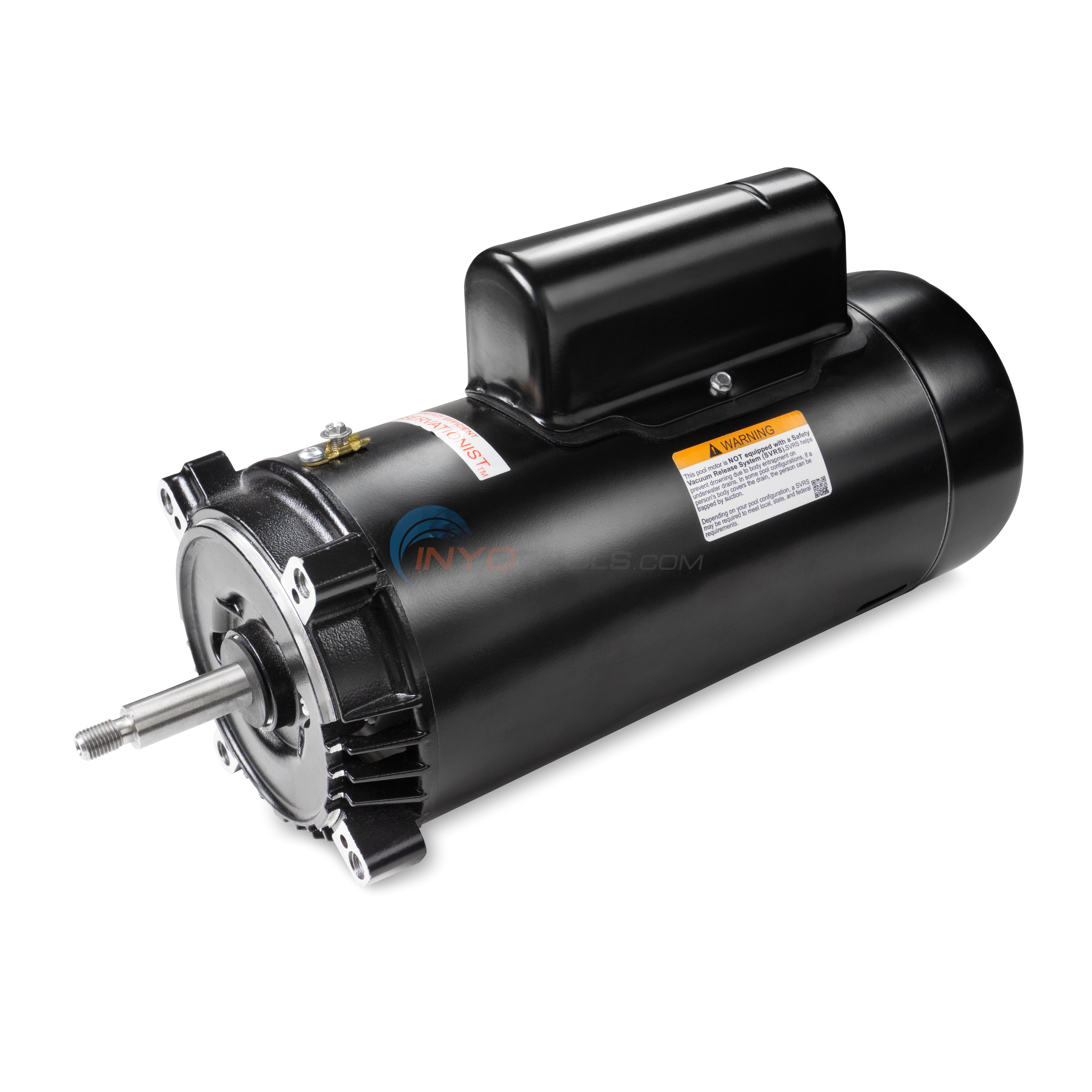 Century 1.5 HP Round Flange 56J Dual Speed Full Rate Motor