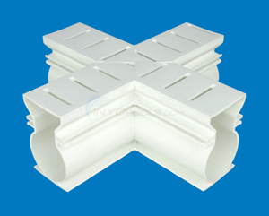 Stegmier Super Drain Cross White 2-Per Carton - SRXW - INYOPools.com