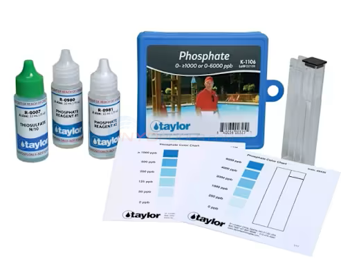 Taylor Phosphate Color Card Test Kit, 0.75oz