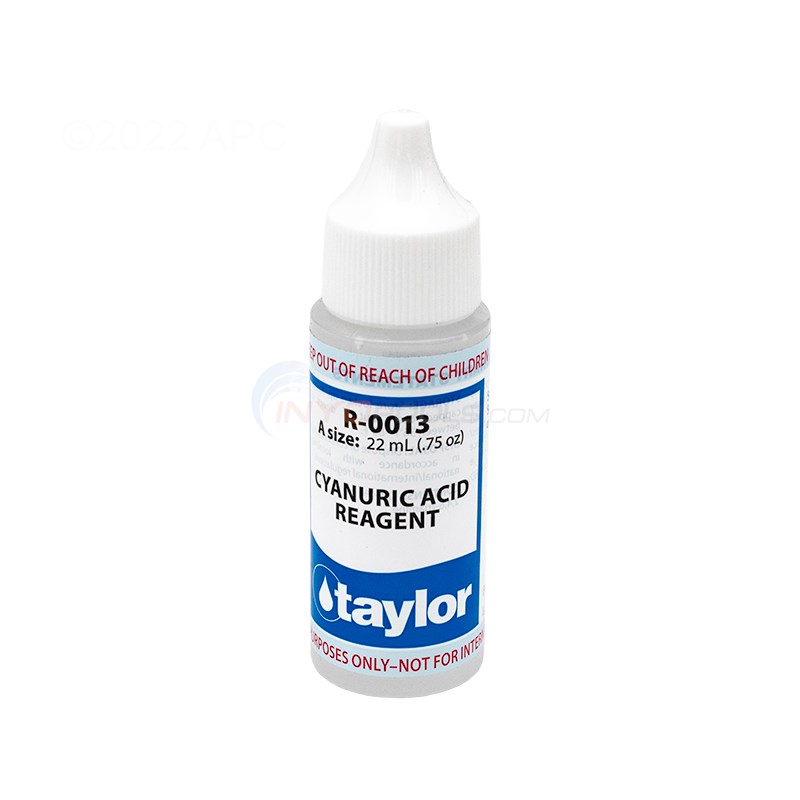 Taylor Cyanuric Acid Reagent Dispenser, 0.75 oz, 24-Pack | R-0013-A-24