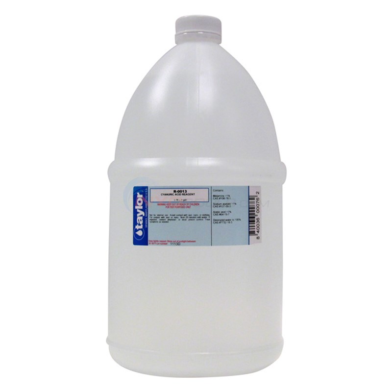 Taylor Cyanuric Acid Reagent, 1 gal, 4-Pack | R-0013-G-4