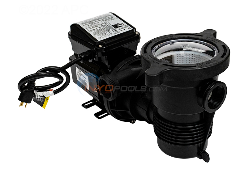 Pentair OptiFlo 1HP Horizontal Above Ground Pool Pump with 3' Standard