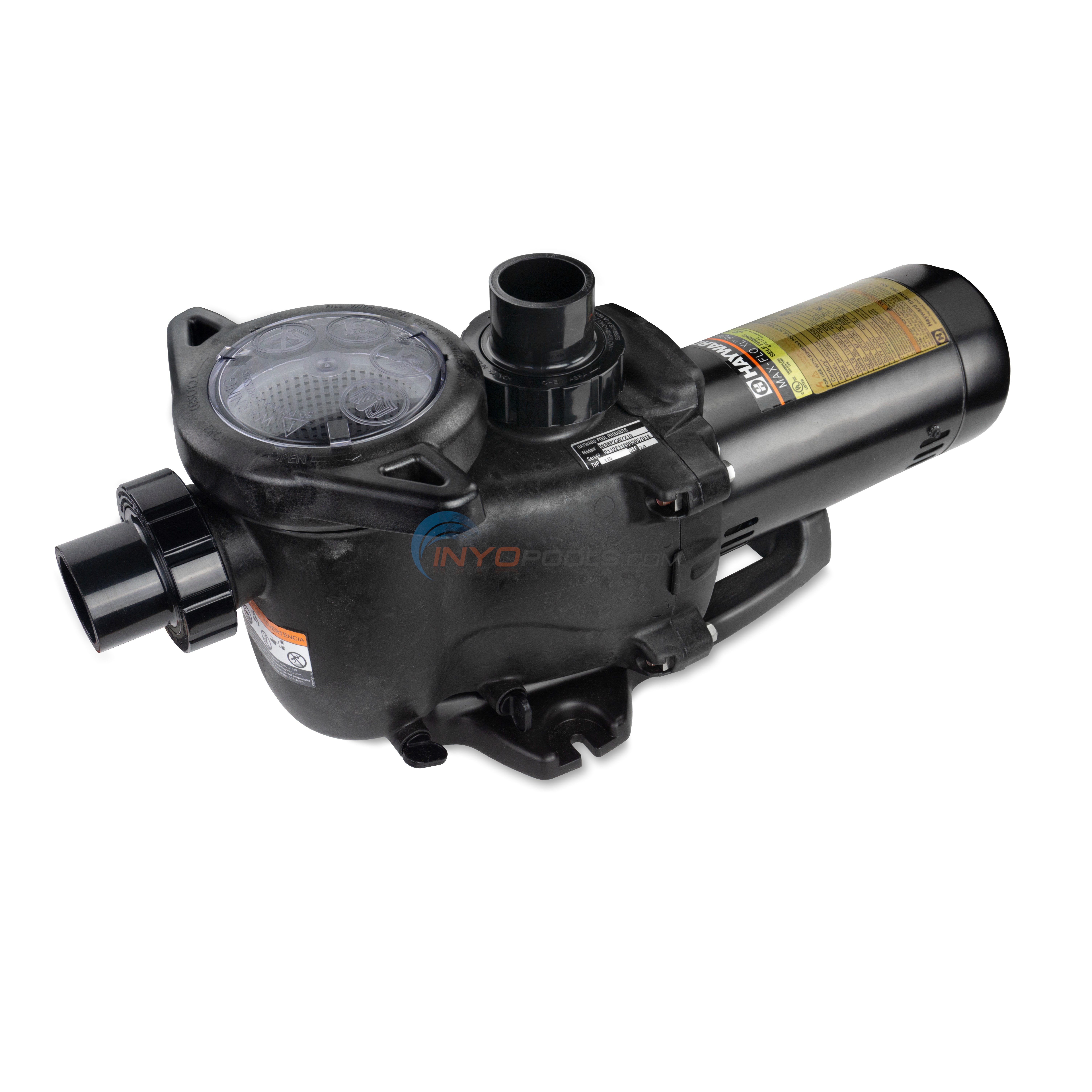 Hayward  1.0 HP MaxFlo XL Pump, Inground Pool, Single Speed, 115-230 Volt - W3SP2307X10
