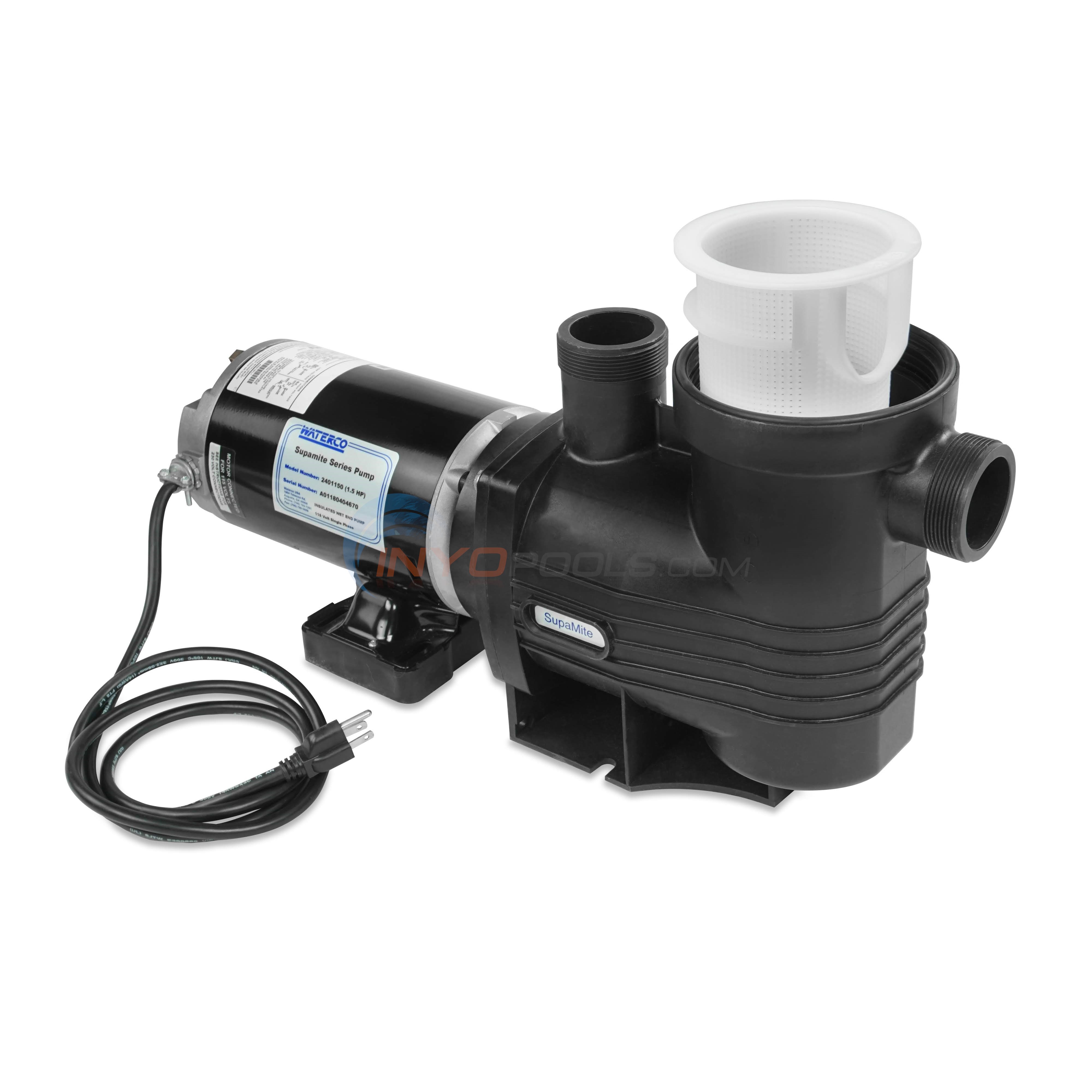 Waterco Supamite Above Ground Self Priming Pool Pump 1 HP