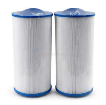 Pureline PL0213 Spa Filter Cartridge (2-Pack) | Replaces Waterway 817-0050 Front Access Skimmer Filter, 45 Sq Ft, 1-1/2" SAE Thread