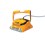Maytronics Wave 80 Commercial Pool Cleaner, 78 Ft Swivel Cable and Caddy - Model 99991080-US - 99991080US