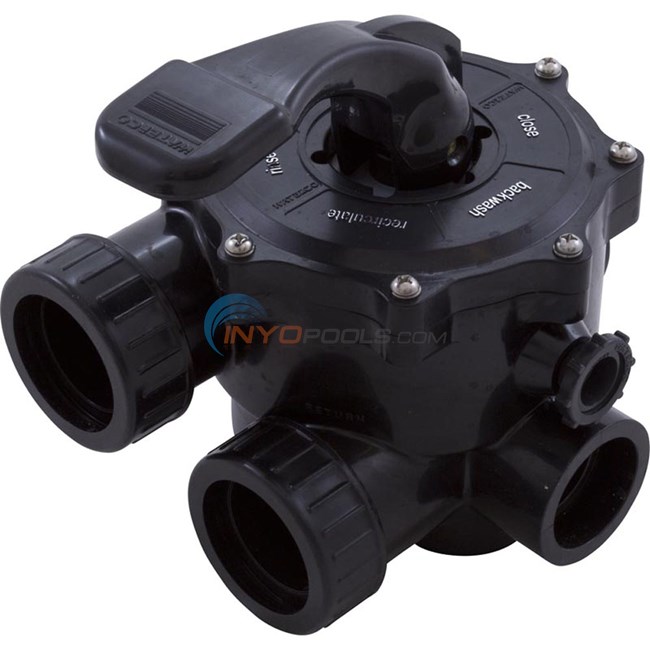 Waterco Side Mount 1-1/2" 6 Position Multiport Valve - WC229042A