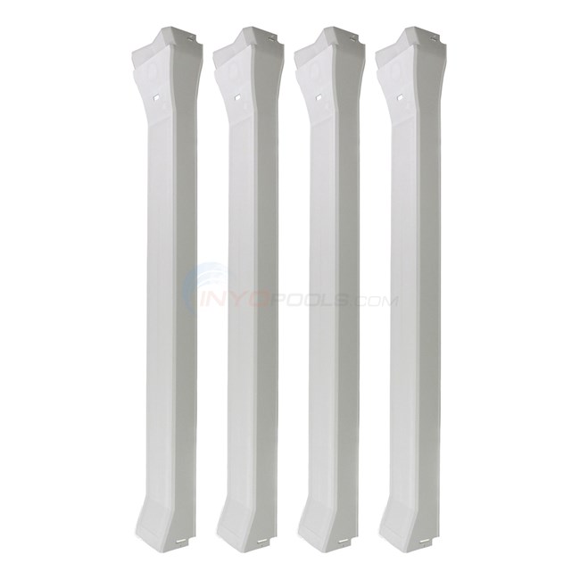Wilbar Trendium Influence Upright Cover, 54", Pearl, (4-PACK) - 10202370004-PACK-4