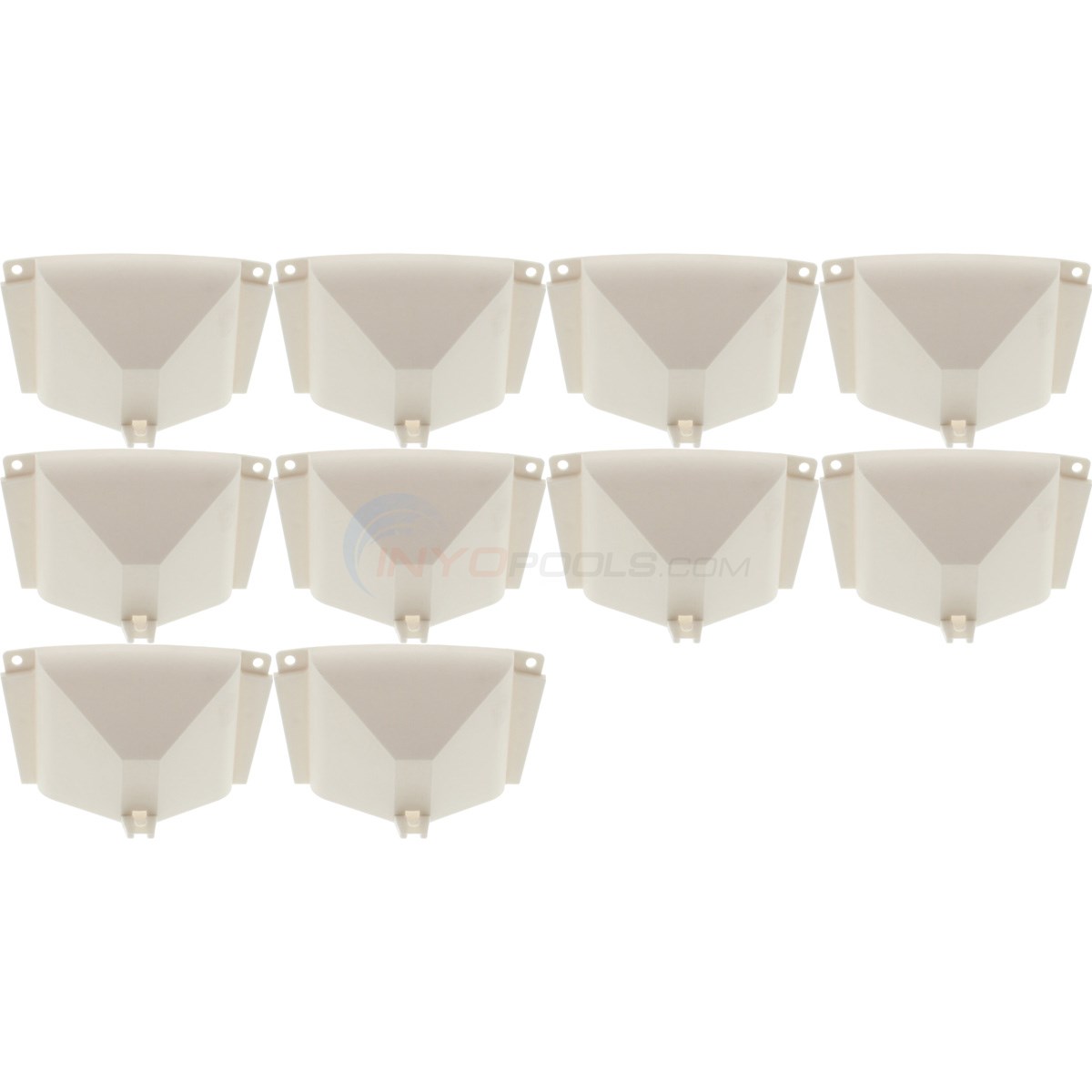 Top Cap 6" Oyster . Supt. CVD (10 Pack)  (BAYC/PON)