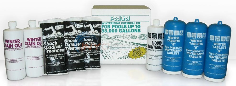 PoolTrol 35K Gallon Winterizing Chemical Kit | 57538