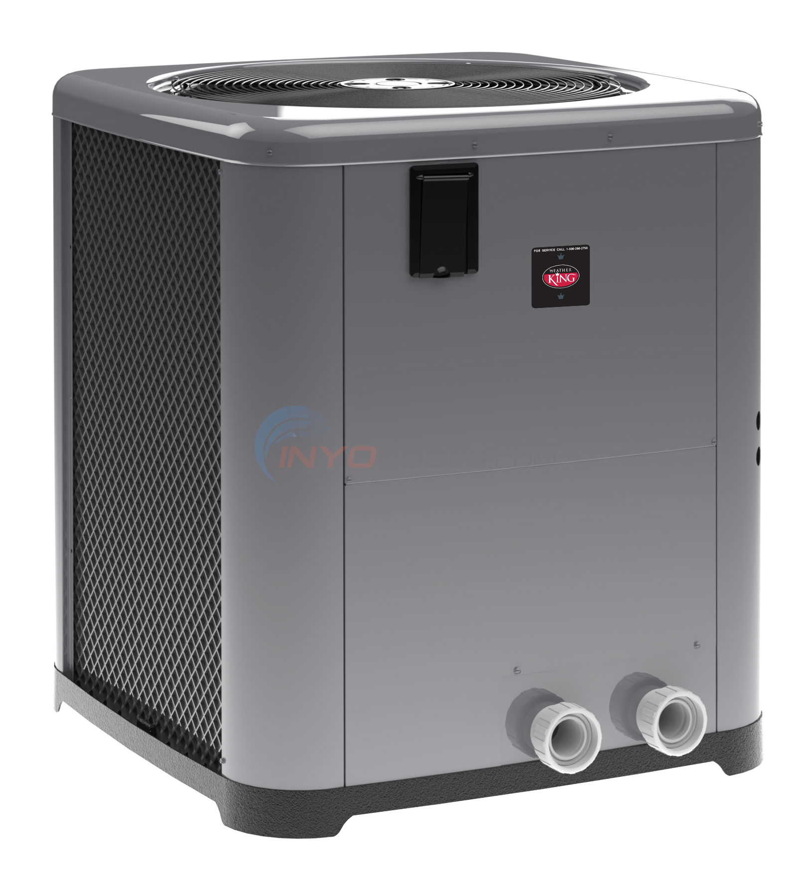 Raypak Weather King 118K BTU Digital Heat Pump Pool Heater - TWPH-6560EHT01