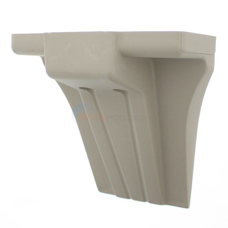 Wilbar Top Cap Support for Cypress, Seville II, Sandy Point, Champagne, Single - 10159