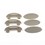 Wilbar Plugs for ledge cover (pack of 6) - 1490523