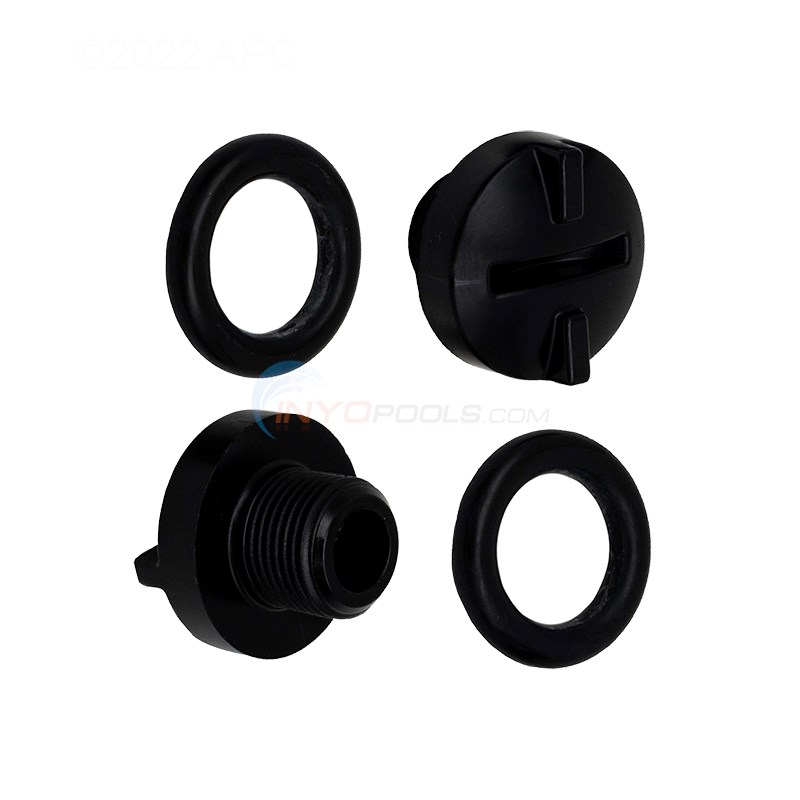 Pentair Drain Plugs w/ Orings Kit ZBR12160