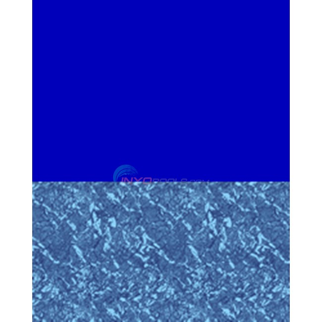 SK Plastics Above Ground Pool Liner 15' X 27' Oval Sparkle Bottom Overlap 48
