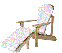 Western Red Cedar Adirondack Chair Cushion CC21