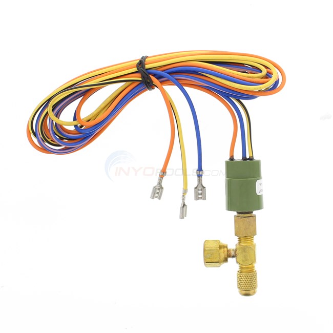 AquaCal LOW PRESSURE SWITCH 3 WIRE FOR RR UNITS ONLY 5CO-20 (R-22) - 6037SVS